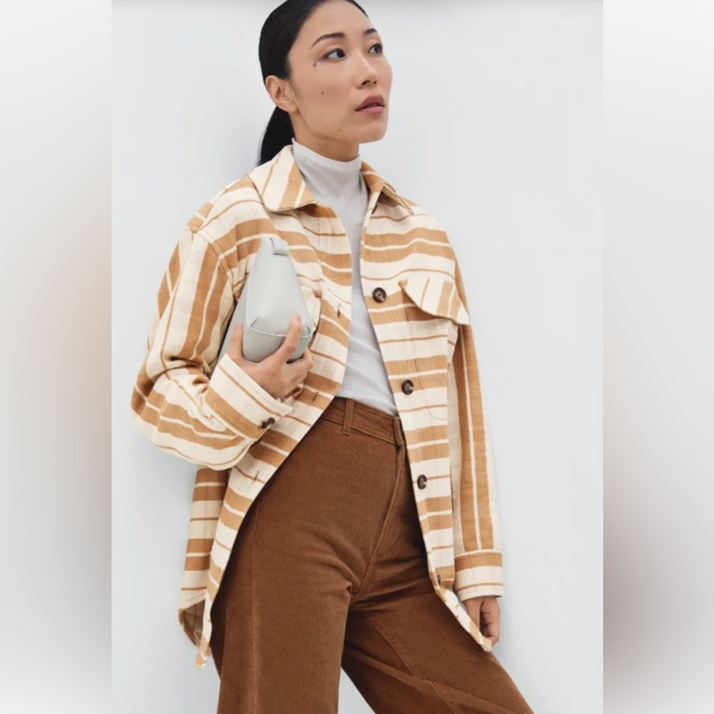 NWT Everlane The Oversized Shirt Jacket